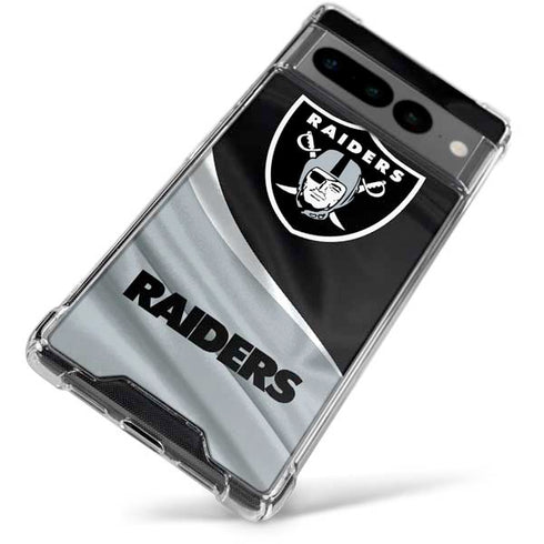NFL Las Vegas Raiders Google Pixel 7 Pro Clear Case